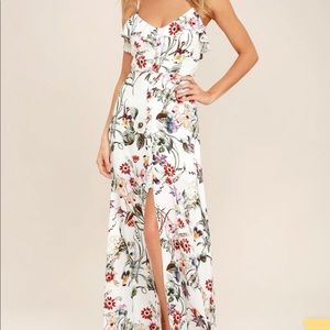 Lulus Floral Maxi Dress